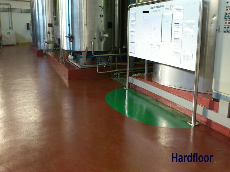 HARDFLOOR pavimento continuo industrial de resina epoxi: Inicio